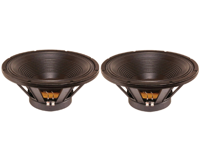 PAIR PACK (X2) Eminence DEFINIMAX 4018LF 8ohm 18" 800watt